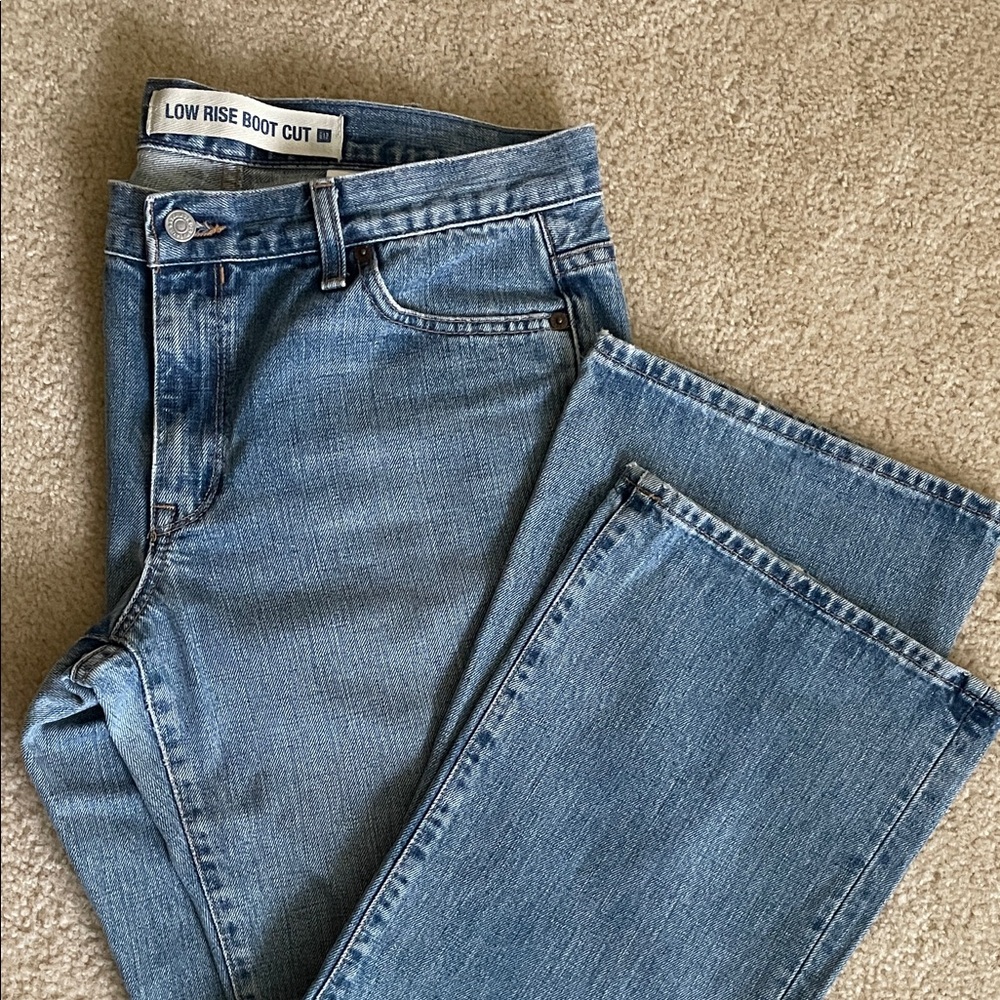 GAP Low Rise Bootcut Jeans
